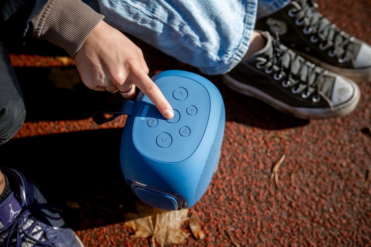 Concept Bezdrátový reproduktor SoundJoy BR5037 Blue - náhled 4
