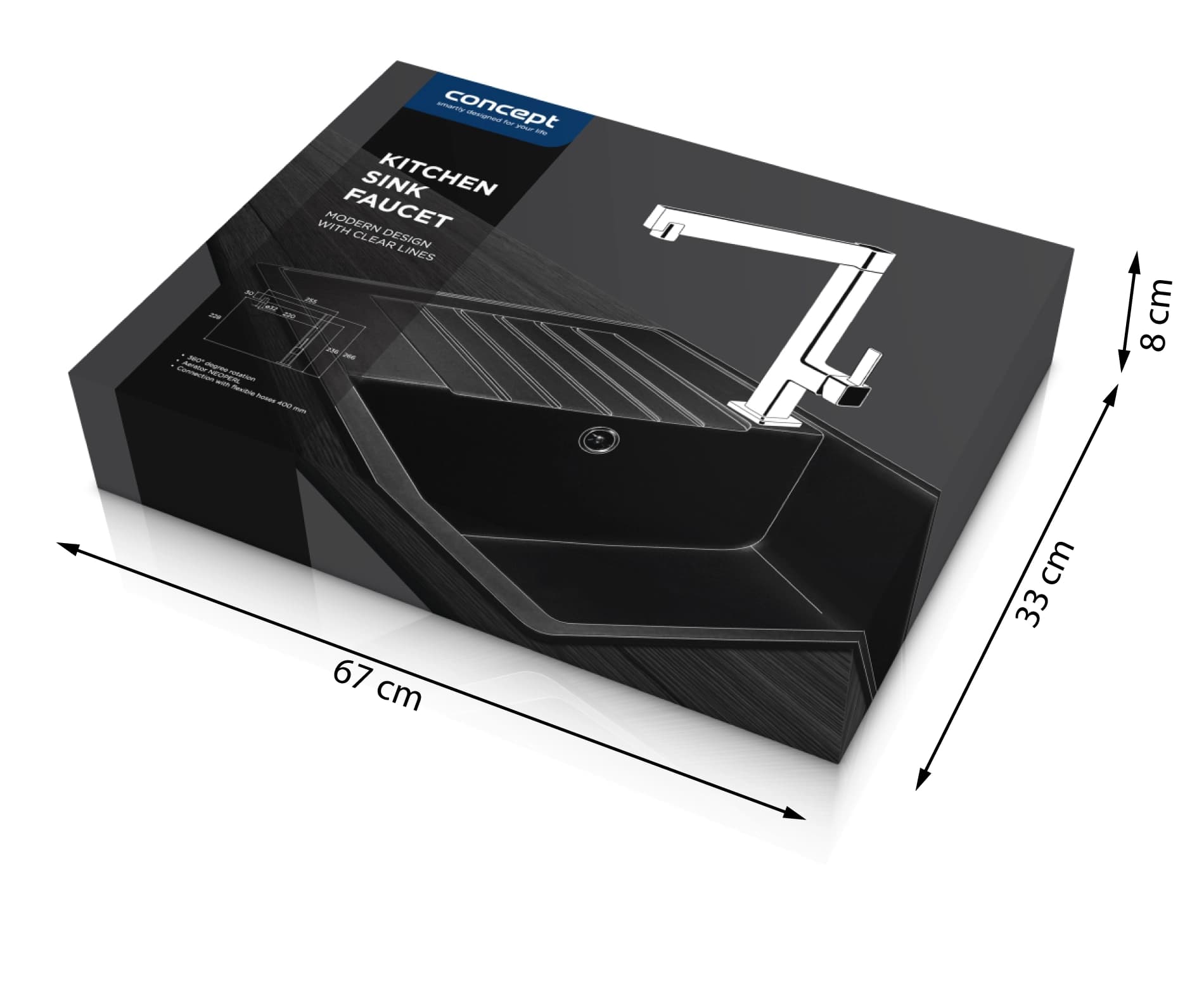 Concept Dřezová baterie BDC5327 chrom - náhled 4