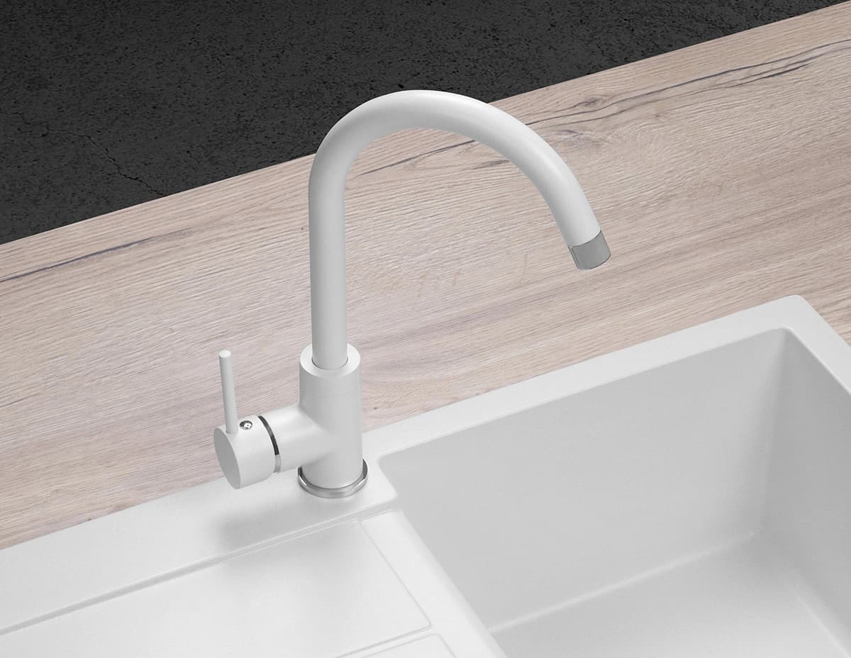Concept Dřezová baterie BDG3334wh BÍLÁ - náhled 5