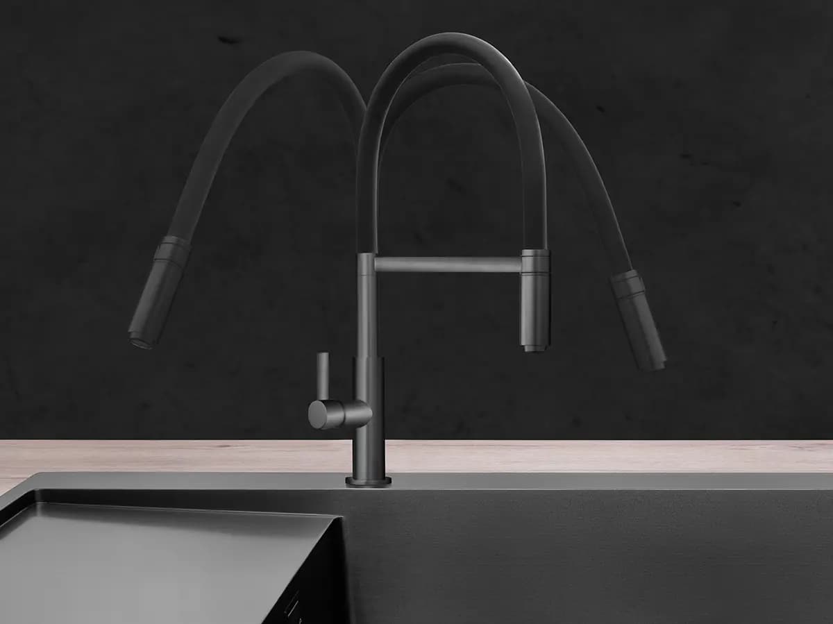 Concept Dřezová baterie s hadicí BDC7547ds TITANIA - náhled 3