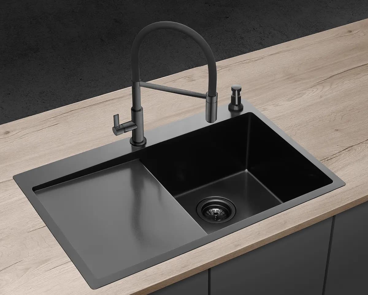 Concept Dřezová baterie s hadicí BDC7547ds TITANIA - náhled 5
