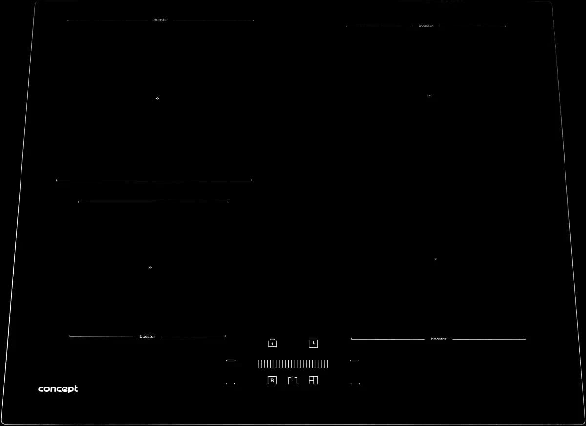 Concept Indukční deska s flexi zónou (Bridge) IDV5160 - náhled 2
