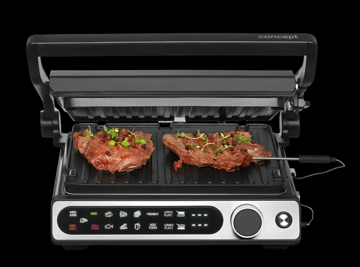 Concept Kontaktní gril s teplotní sondou GE3500 - náhled 4
