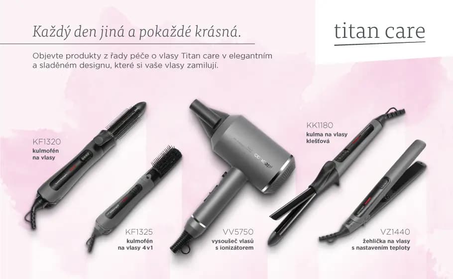 Concept Kulma na vlasy klešťová TITAN CARE KK1180 - náhled 5