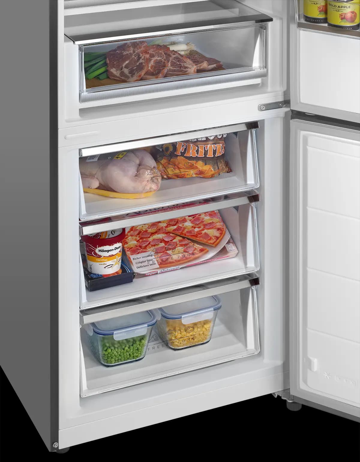 Concept Lednice s mrazákem LK6660ss SINFONIA - náhled 4