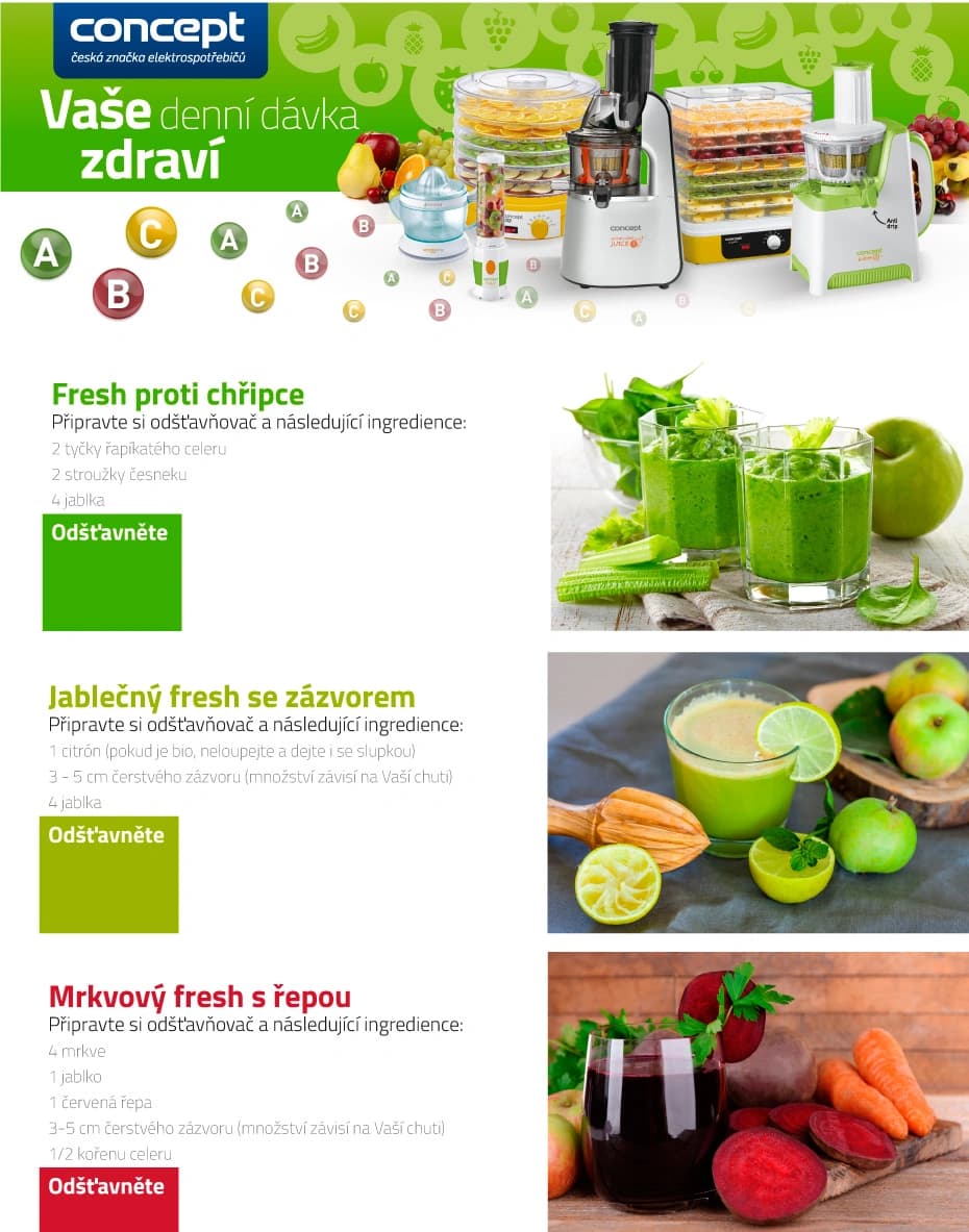 Concept Odšťavňovač šnekový WHITE LO7066 - náhled 3