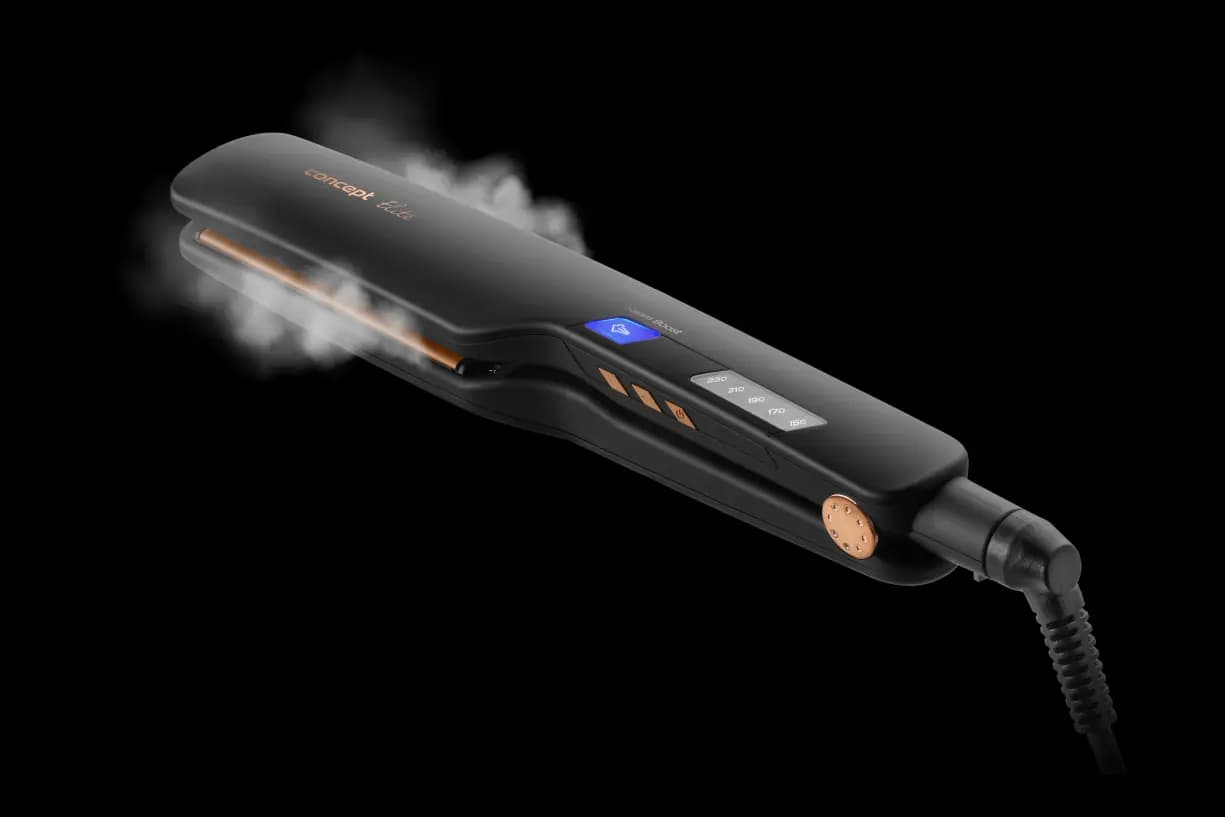 Concept Parní žehlička na vlasy ELITE Steam Boost VZ6010 - náhled 5