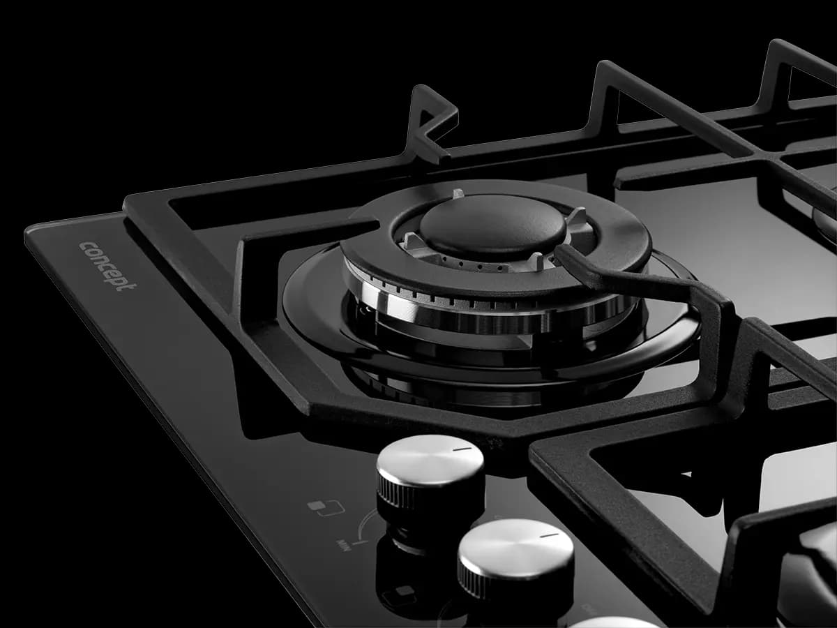 Concept Plynová varná deska PDV7460bc BLACK - náhled 2