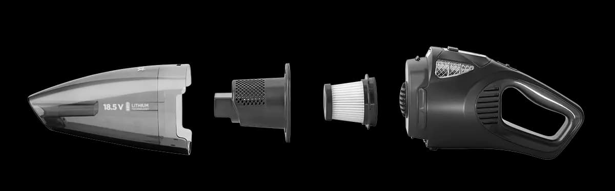 Concept Ruční vysavač 18,5 V Real Force VP4380 - náhled 5