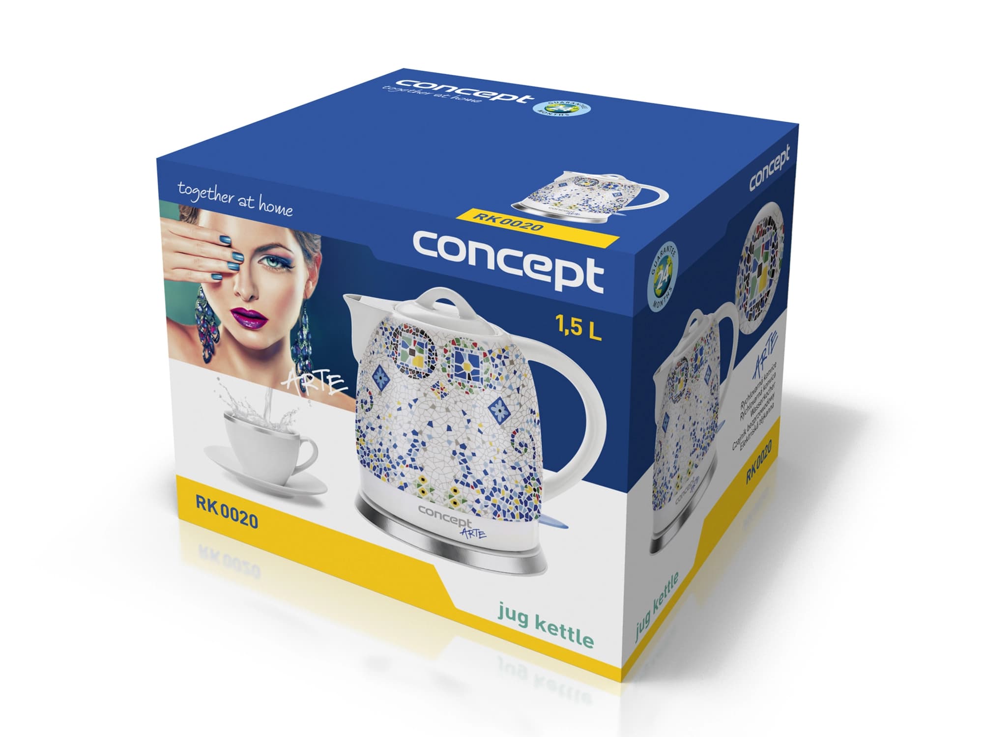 Concept Rychlovarná konvice 1,5 l RK0020 - náhled 2