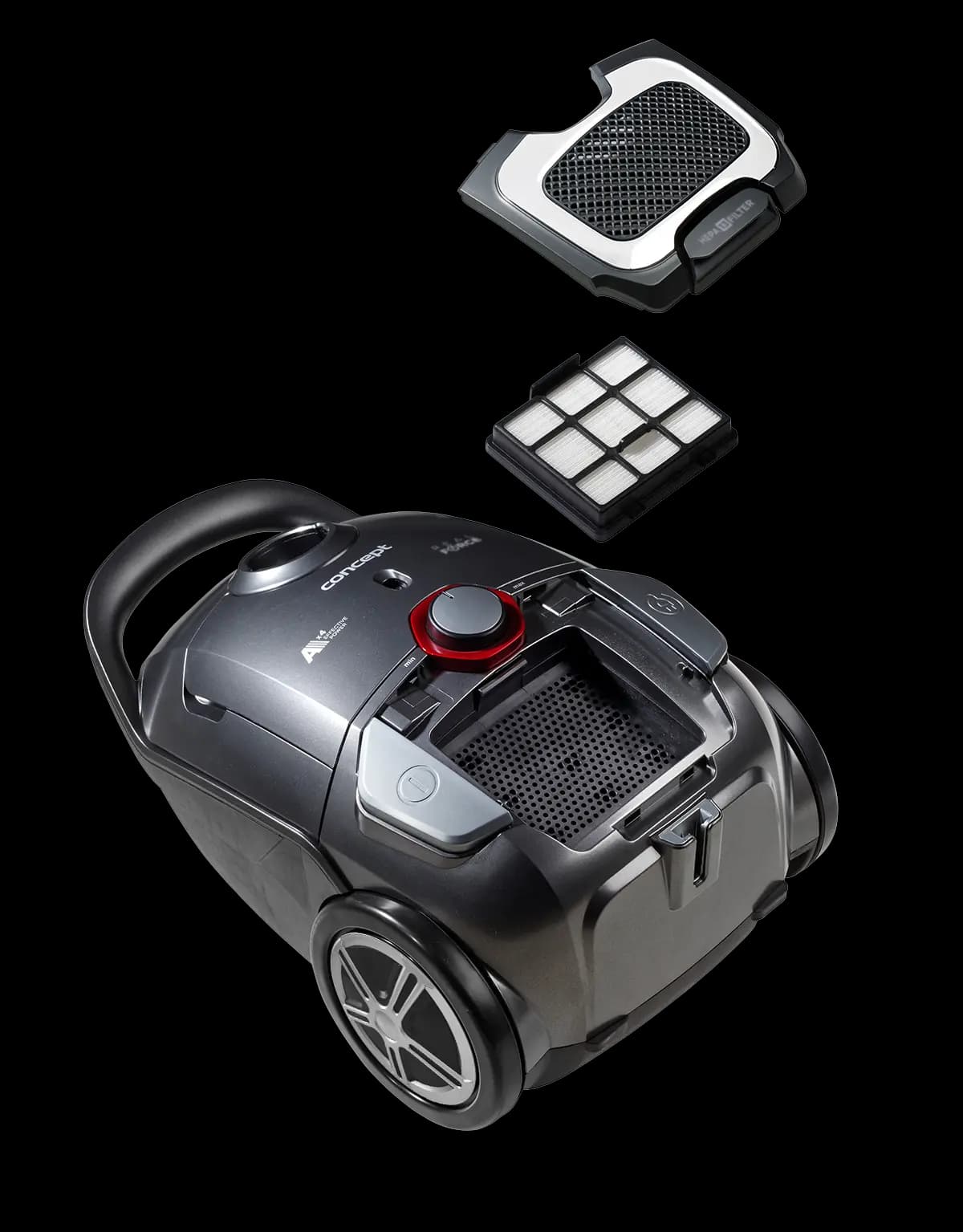 Concept Sáčkový vysavač 4A REAL FORCE 700 W VP8290 - náhled 5