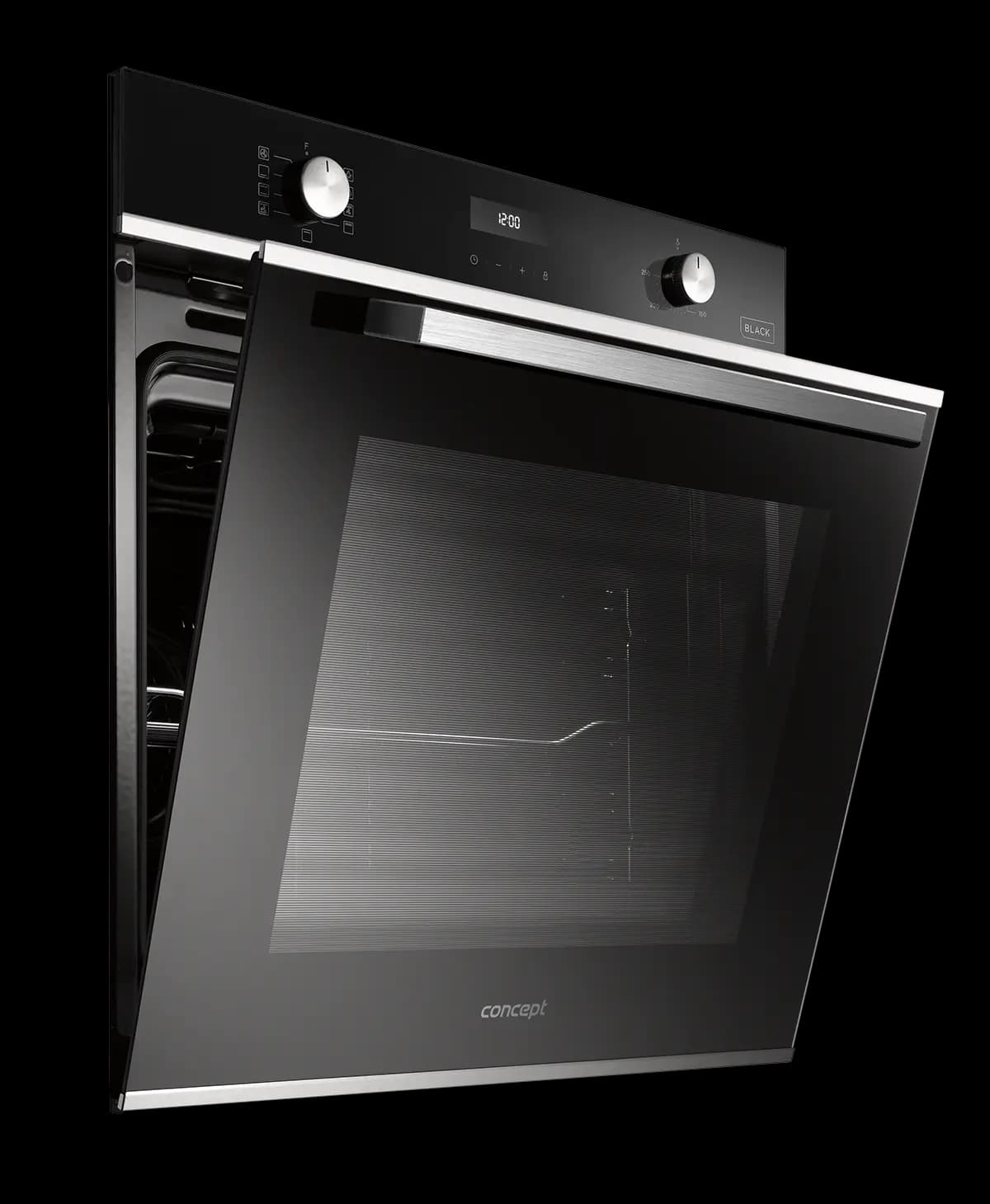 Concept Vestavná trouba ETV8160bc BLACK - náhled 3