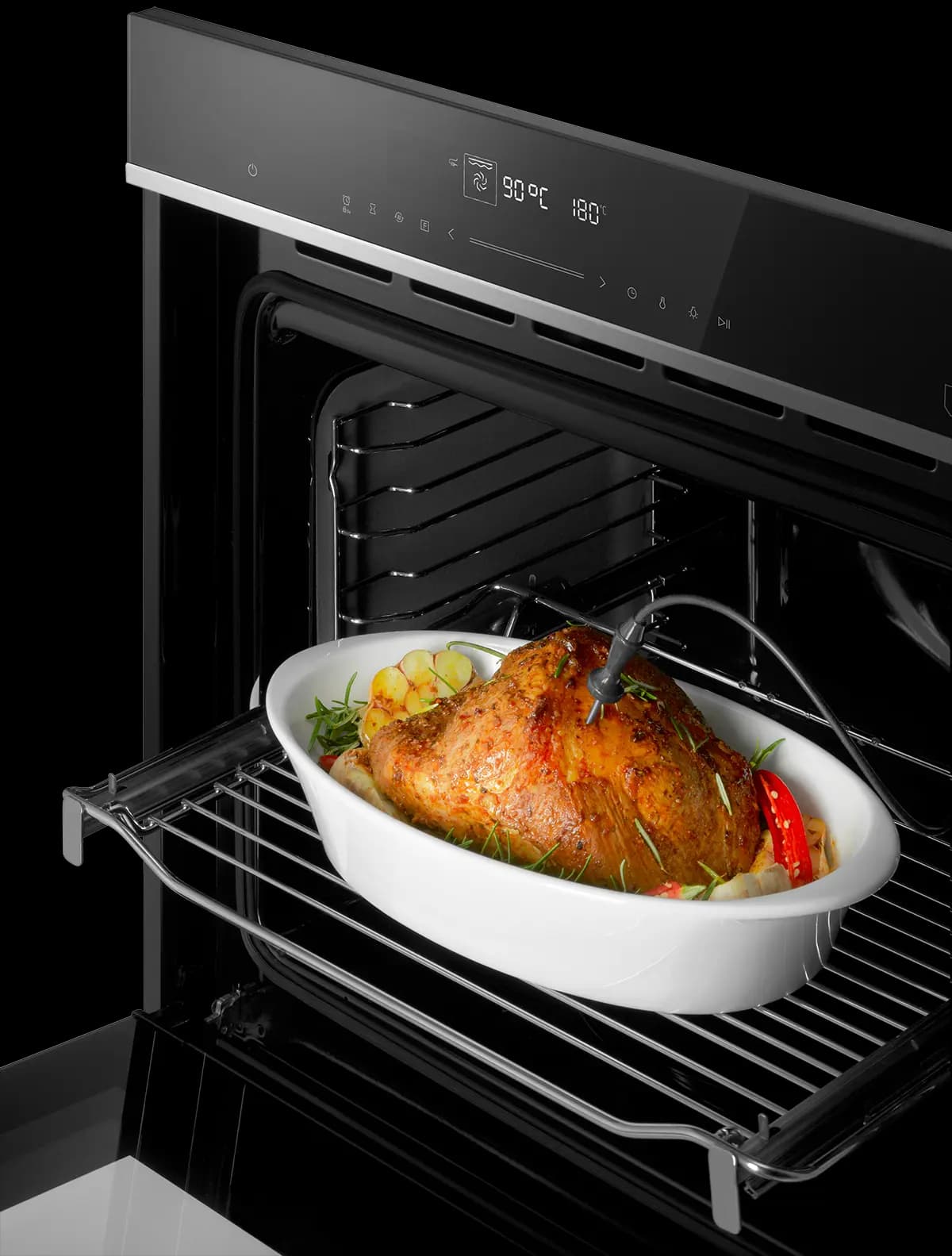 Concept Vestavná trouba ETV8560bcN BLACK - náhled 3