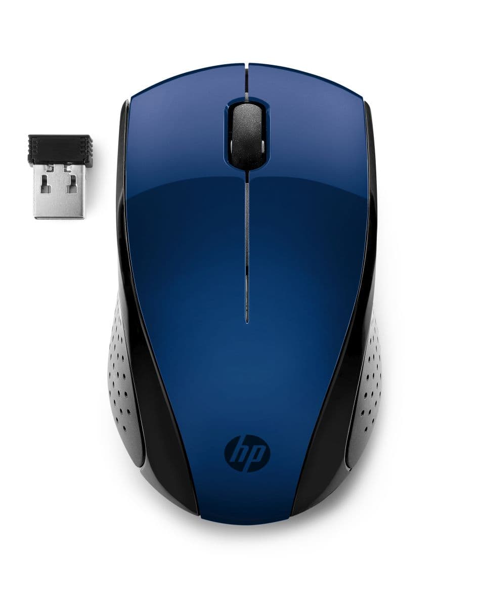 Bezdrátová myš HP 220 - modrá (7KX11AA#ABB)