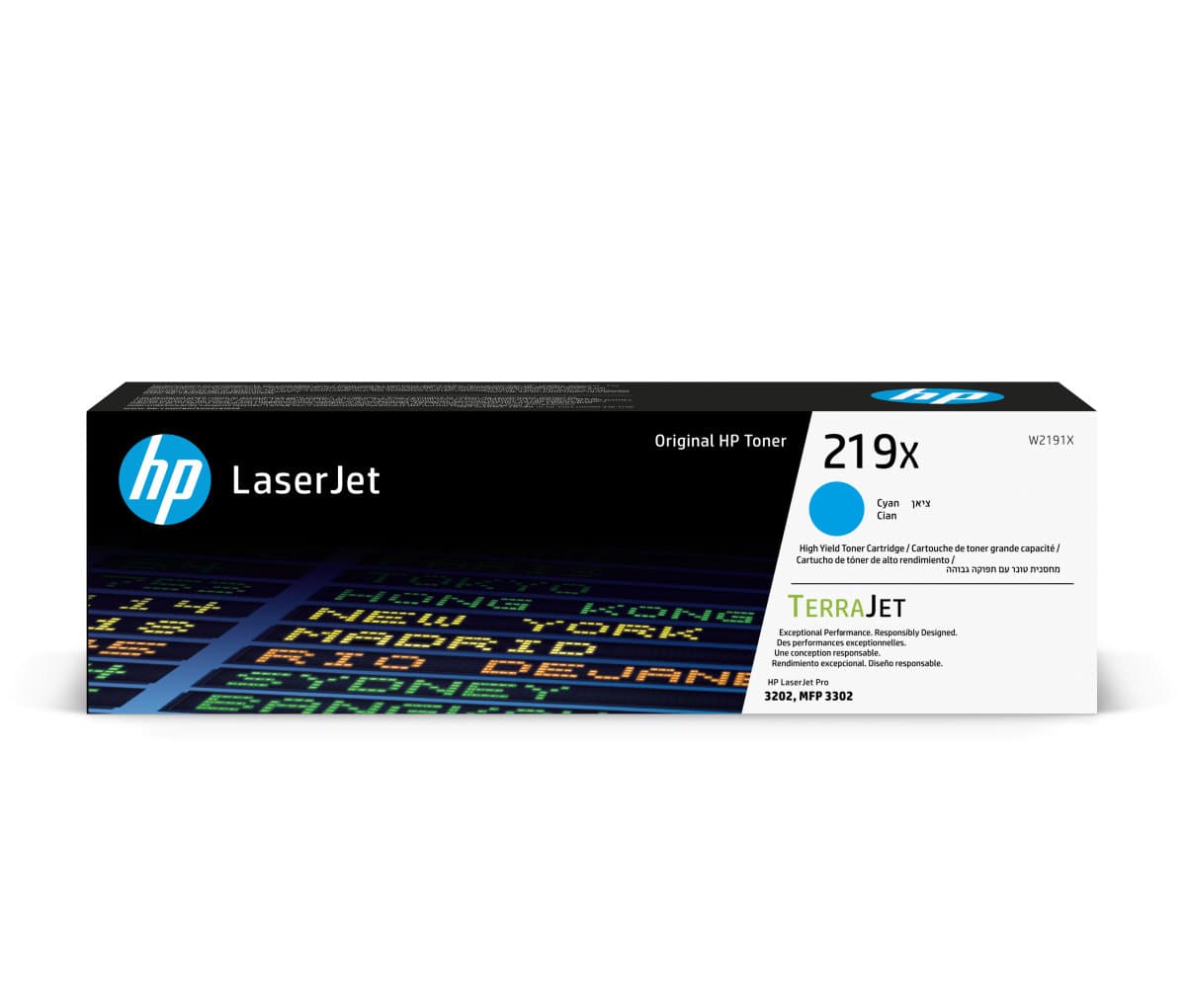 Toner HP 219X azurový (W2191X)