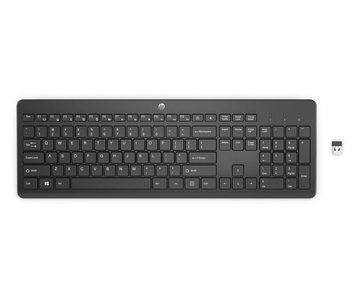 Bezdrátová klávesnice HP 230 (3L1E7AA#BCM)
