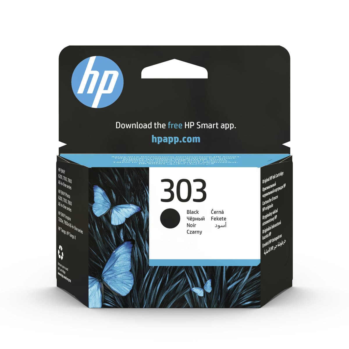 Inkoustová kazeta HP 303 černá (T6N02AE#UUQ)