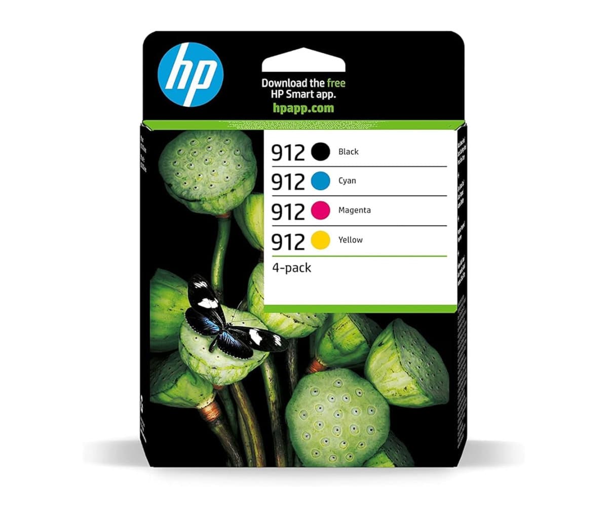 Inkoustová kazeta HP 912 kombinované balení (6ZC74AE#301)