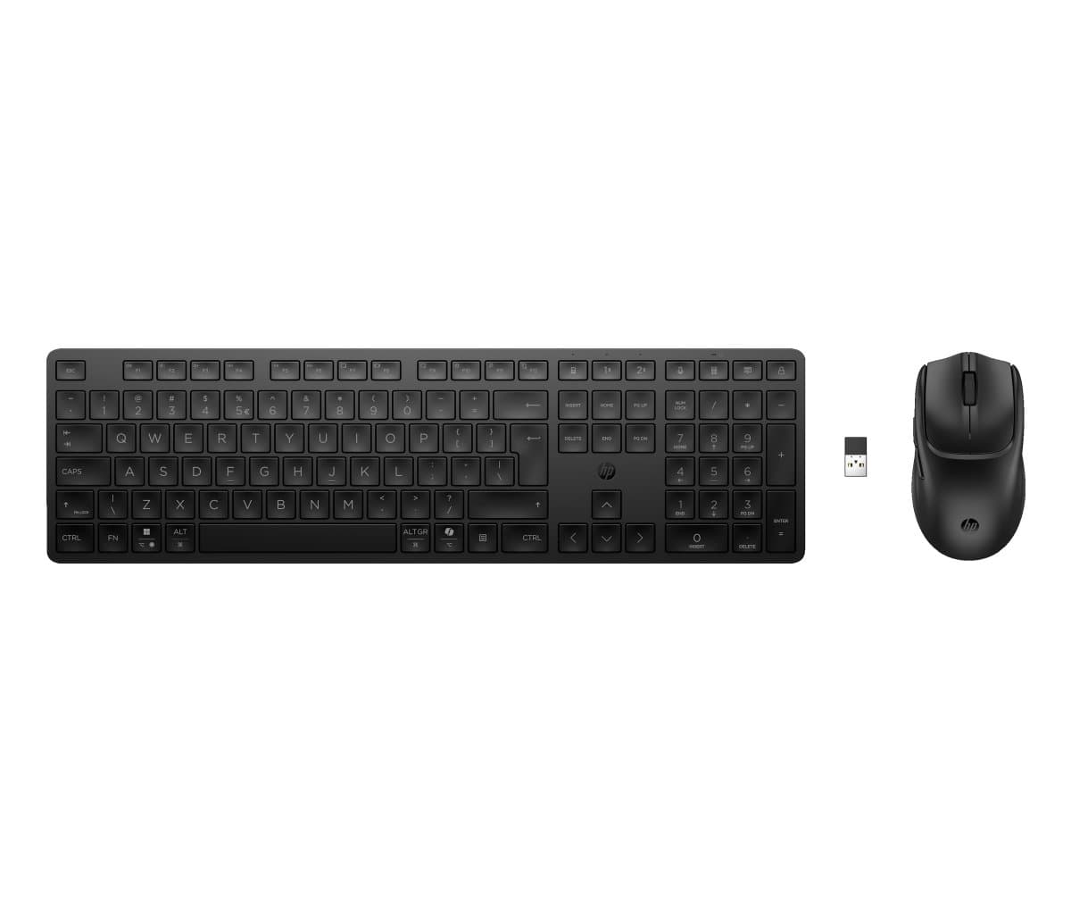Bezdrátová klávesnice a myš HP 495C Multi-Device Dual-Mode - černá (BE1Q0UT#BCM)
