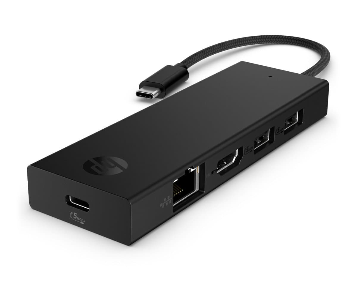 HP Portable USB-C 4K HDMI Hub (BR1U0UT)