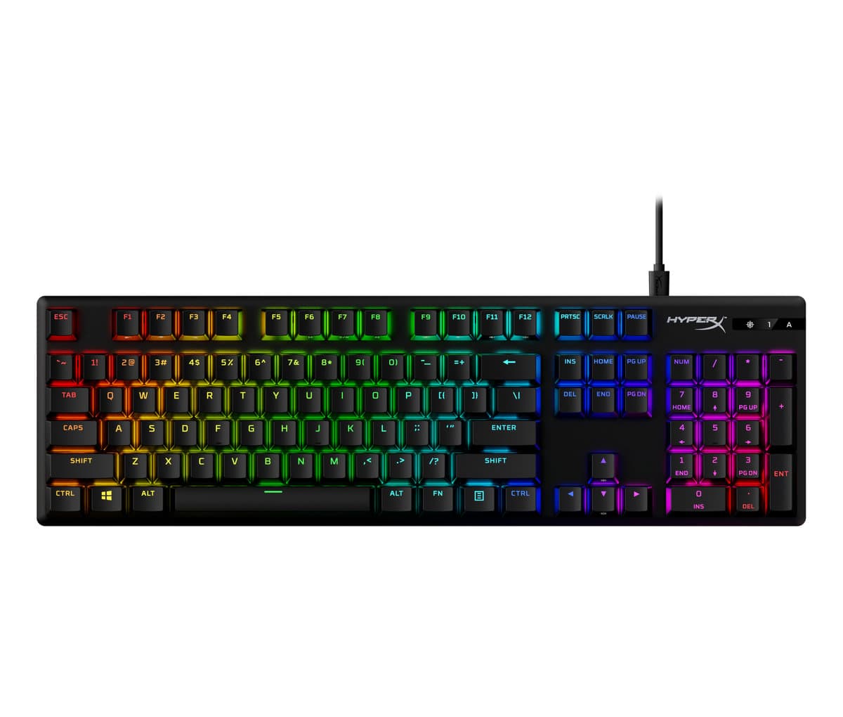 HyperX Alloy Origins PBT - Mechanical Gaming Keyboard - HX Red (639N3AA#ABA)