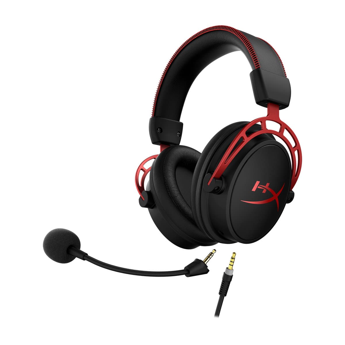 HyperX Cloud Alpha - Gaming Headset (Black-Red) (4P5L1AM#ABB)