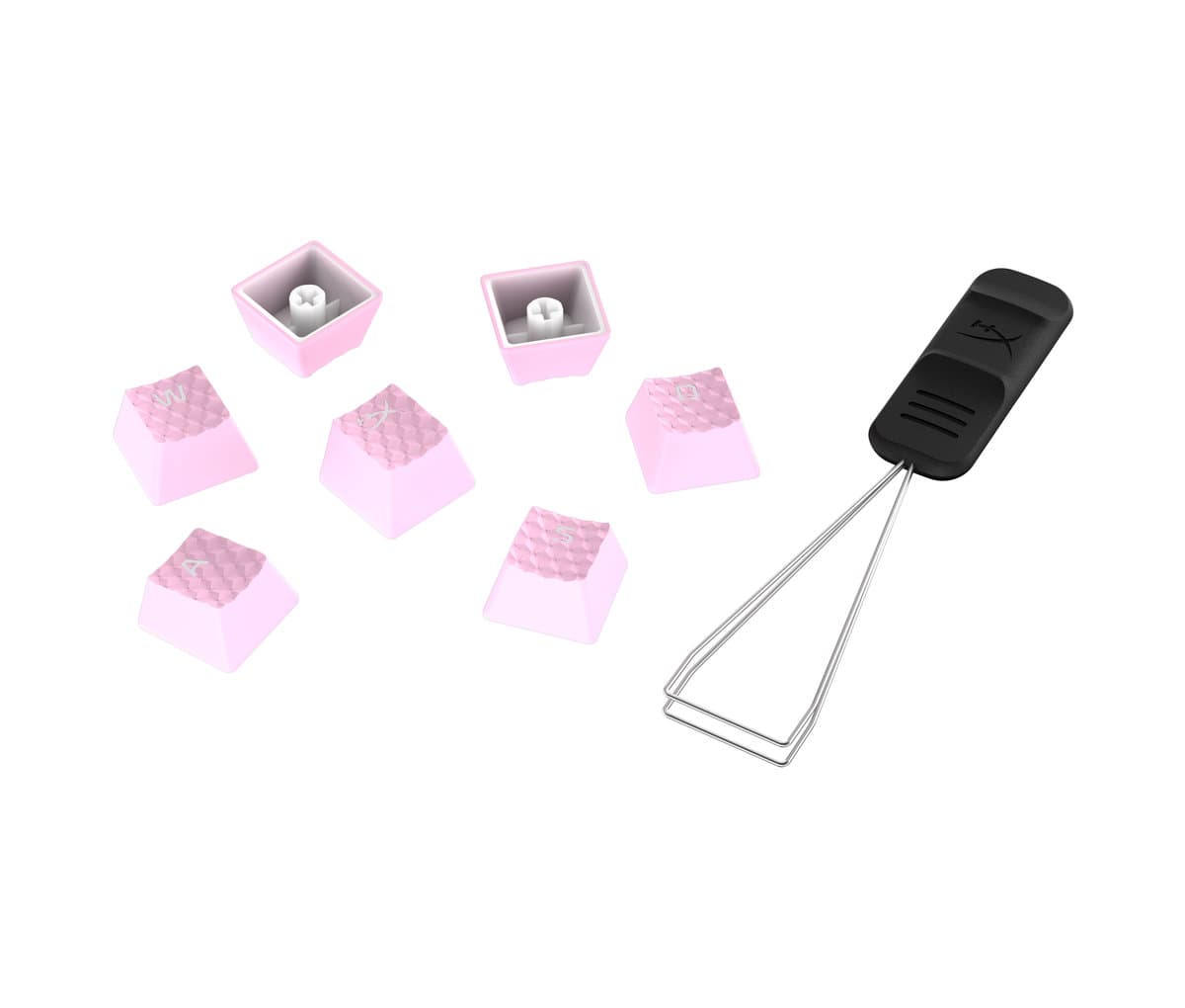 HyperX Rubber Keycaps - Gaming Accessory Kit - Pink (US Layout) (519U0AA#ABA)