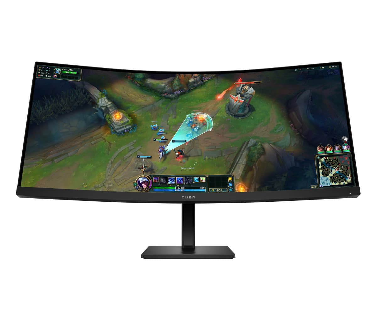 OMEN 34c G2 WQHD 180Hz Curved Gaming Monitor (AV4C1E9#ABB)