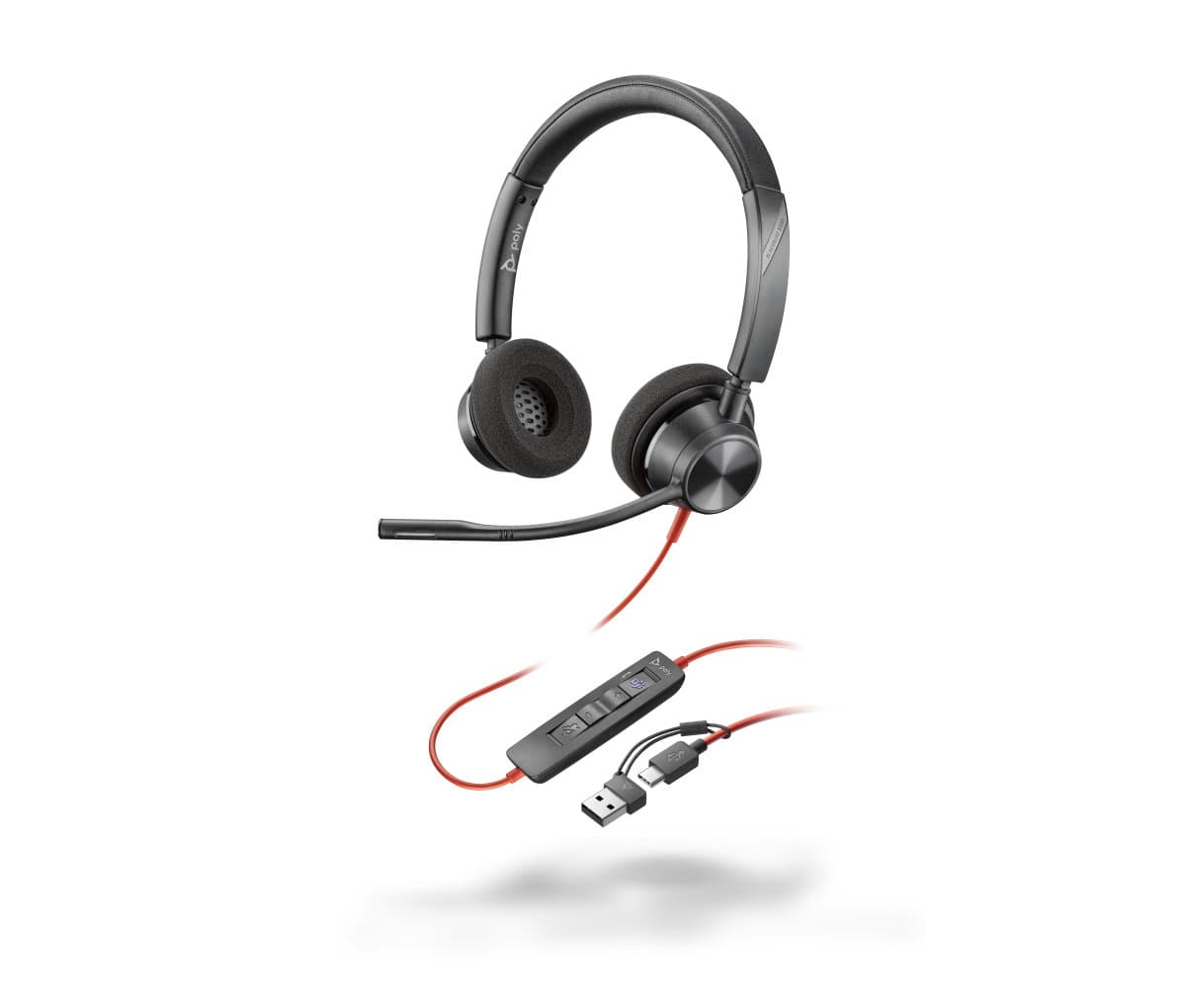 Poly Blackwire 3320 MS USB-C/A (8X220AA)