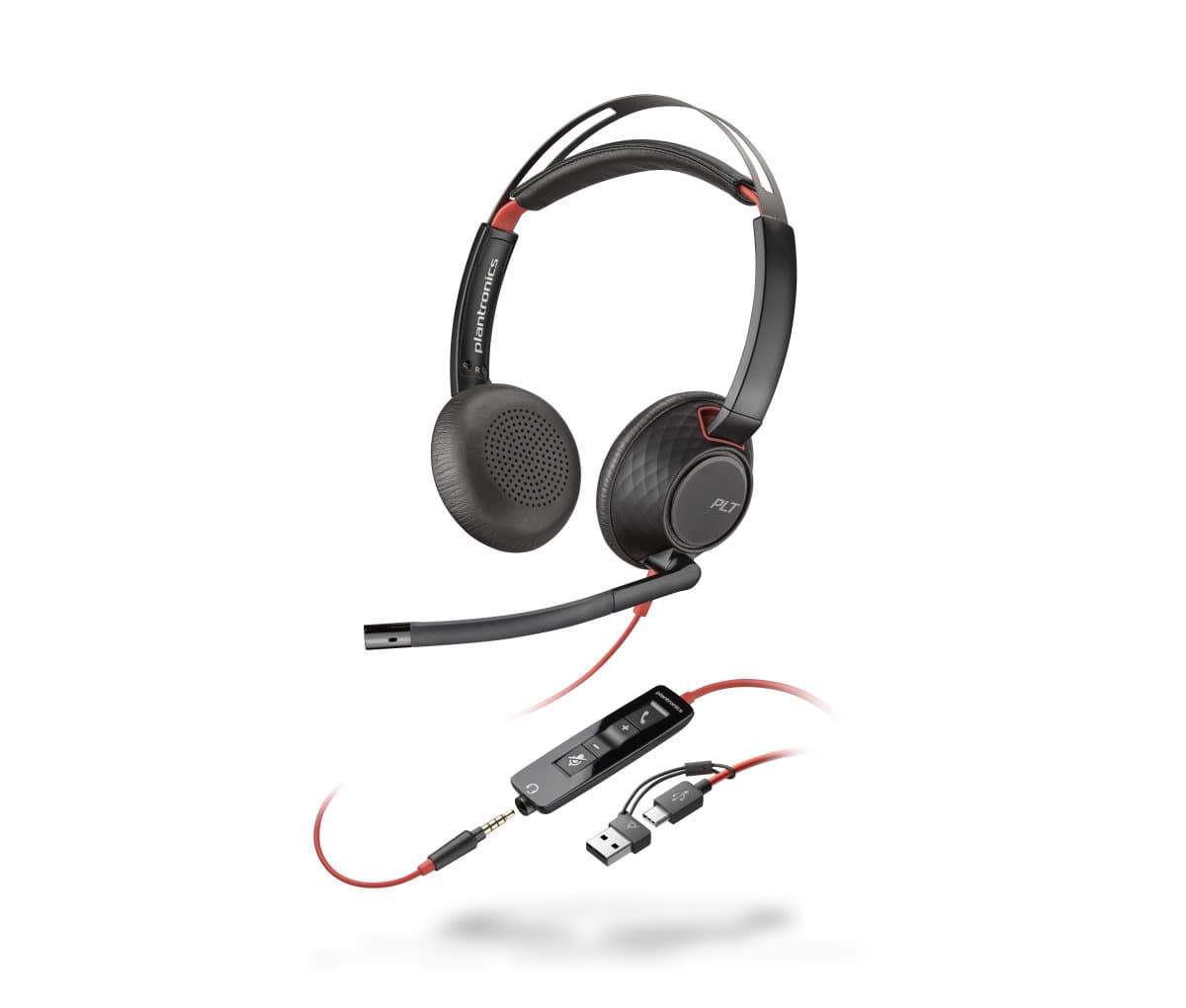 Poly Blackwire 5220 USB-C/A + 3,5 mm jack (93S88AA)