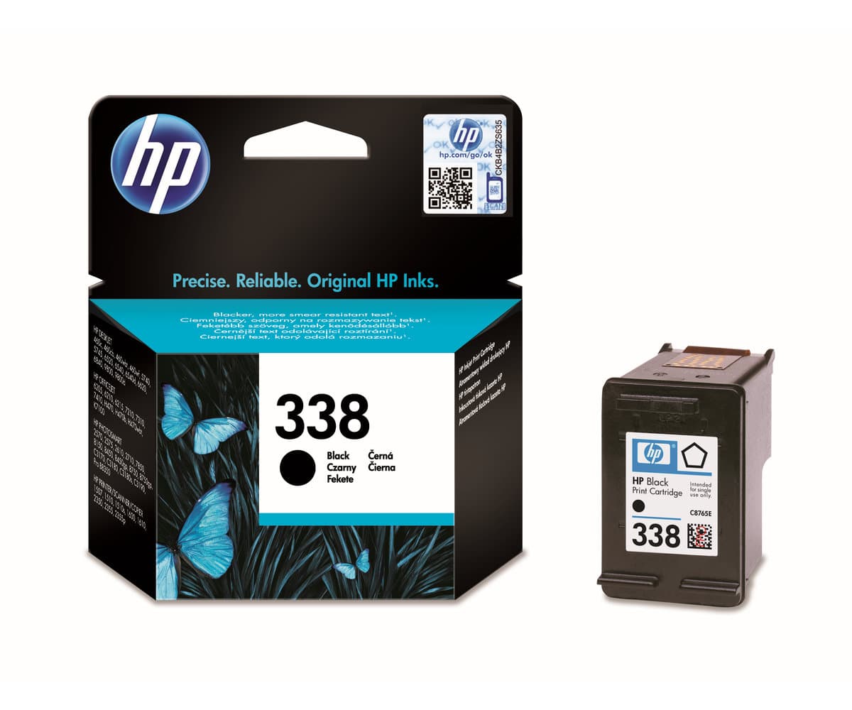 Inkoustová kazeta HP 338 černá (C8765EE#BA3)