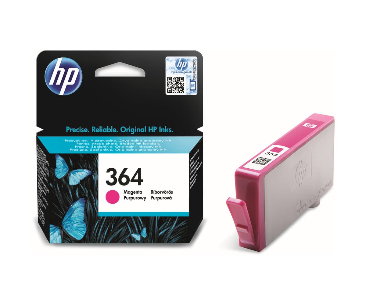 Inkoustová kazeta HP 364 purpurová (CB319EE#BA3)