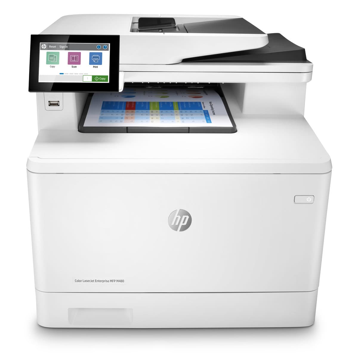 HP Color LaserJet Enterprise MFP M480f (3QA55A#B19)