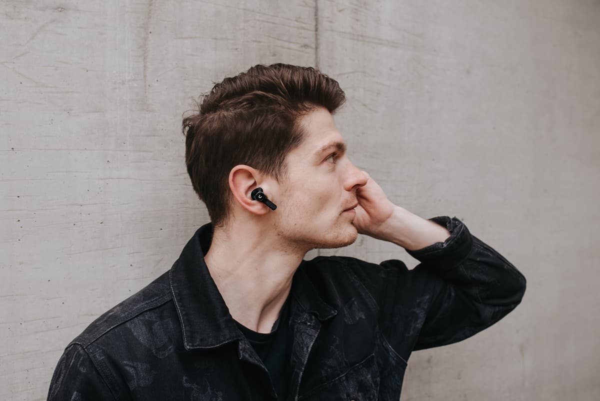 Concept Bezdrátová sluchátka SoundJoy True Wireless TW8010 black - náhled 3
