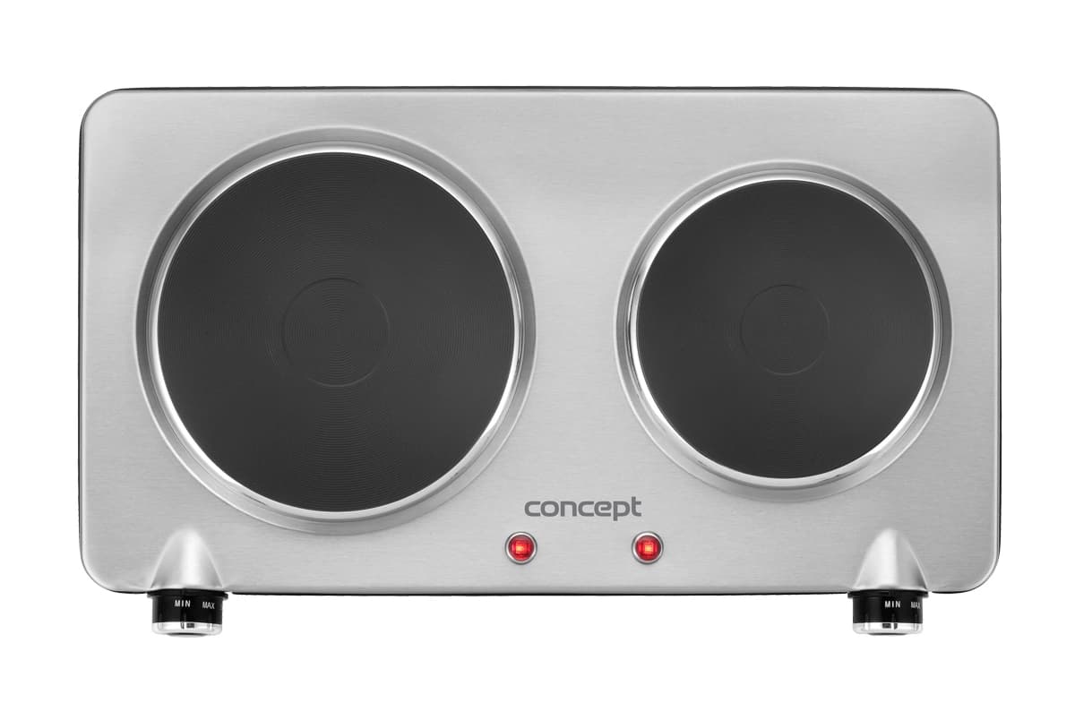 Concept Elektrický dvouplotýnkový vařič nerezový 2250 W VE3035 - náhled 5
