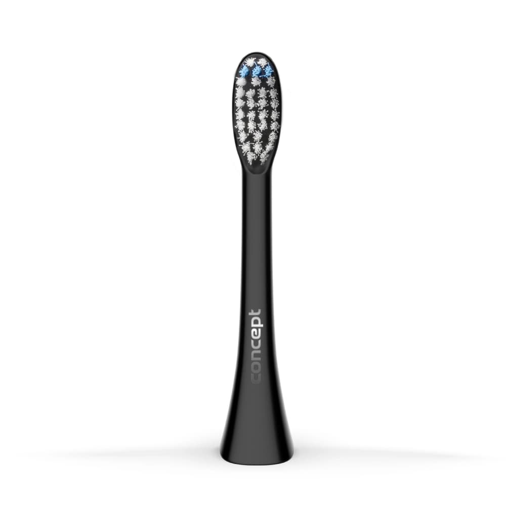 Concept Náhradní hlavice k zubním kartáčkům PERFECT SMILE ZK500x, Soft Clean, 4 ks, černé ZK0053 - náhled 2