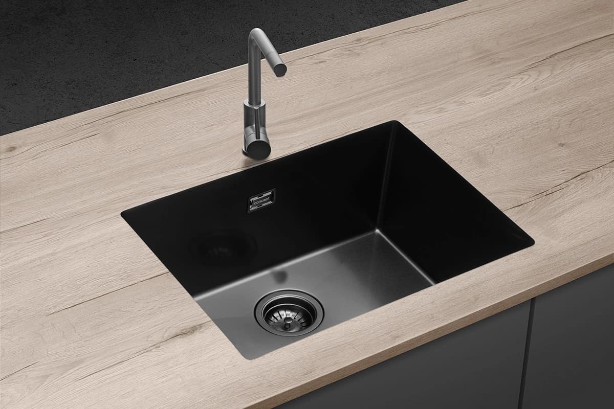 Concept Nerezový dřez bez odkapu NANO coat TITANIA DNN1060ds - náhled 3