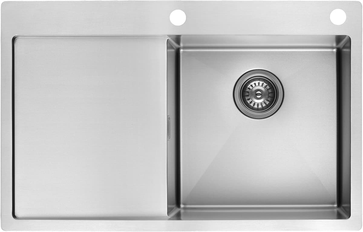 Concept Nerezový dřez s odkapem NANO coat pravý DNN1045ssr - náhled 5