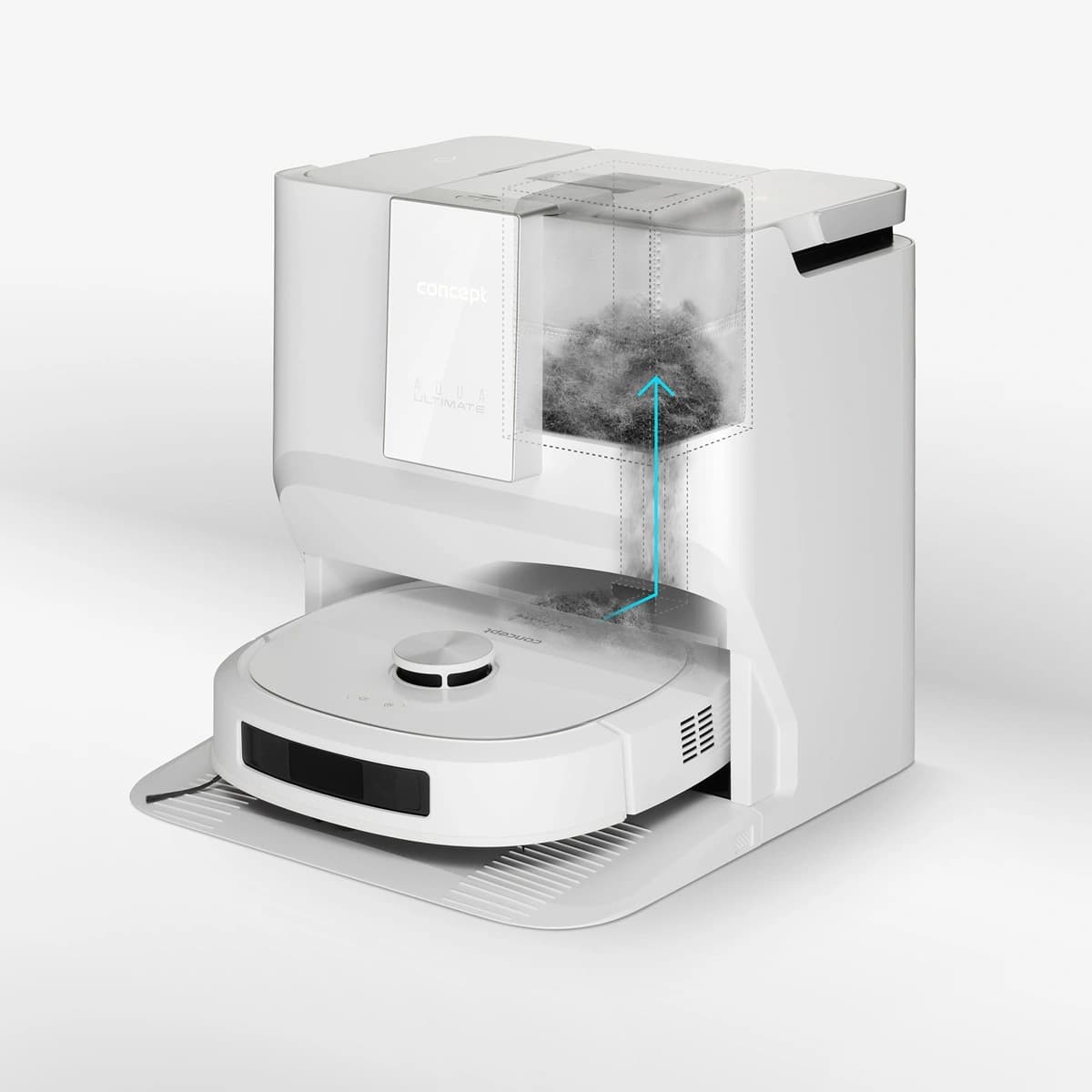 Concept Robotický vysavač a podlahová myčka 2 v 1 Aqua ULTIMATE Laser 3D VR4130 - náhled 4