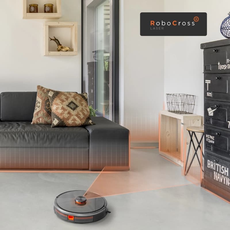 Concept Robotický vysavač s mopem 2 v 1 RoboCross Laser VR3115 - náhled 3