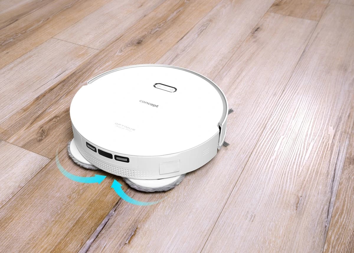 Concept Robotický vysavač s mopem 2v1 OPTIMUS Aqua Pro Laser 3D VR4050 - náhled 2