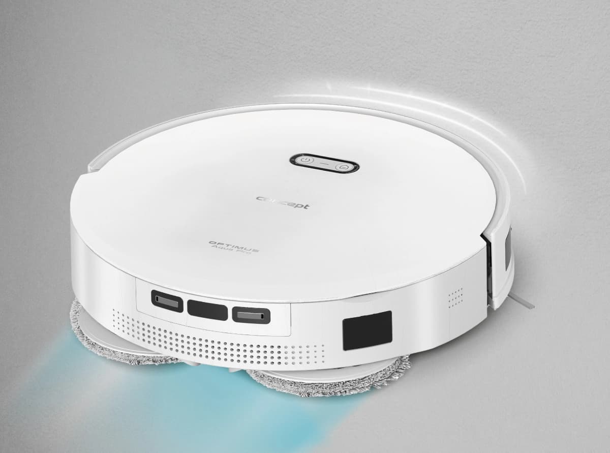 Concept Robotický vysavač s mopem 2v1 OPTIMUS Aqua Pro Laser 3D VR4050 - náhled 3