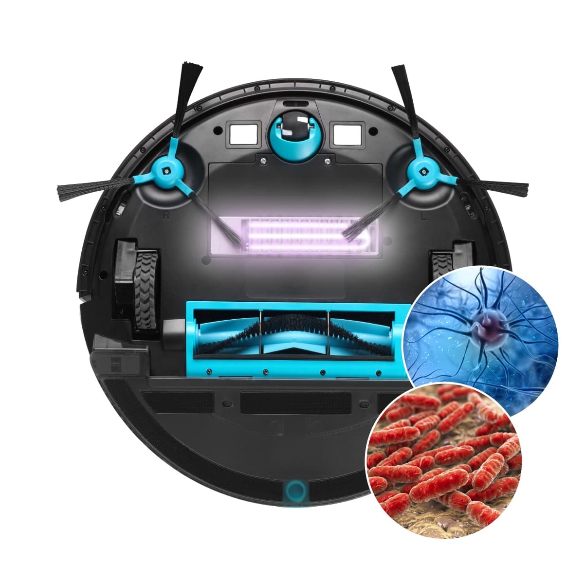 Concept Robotický vysavač s mopem 3v1 Perfect Clean Gyro Defender UVC VR2020 - náhled 4