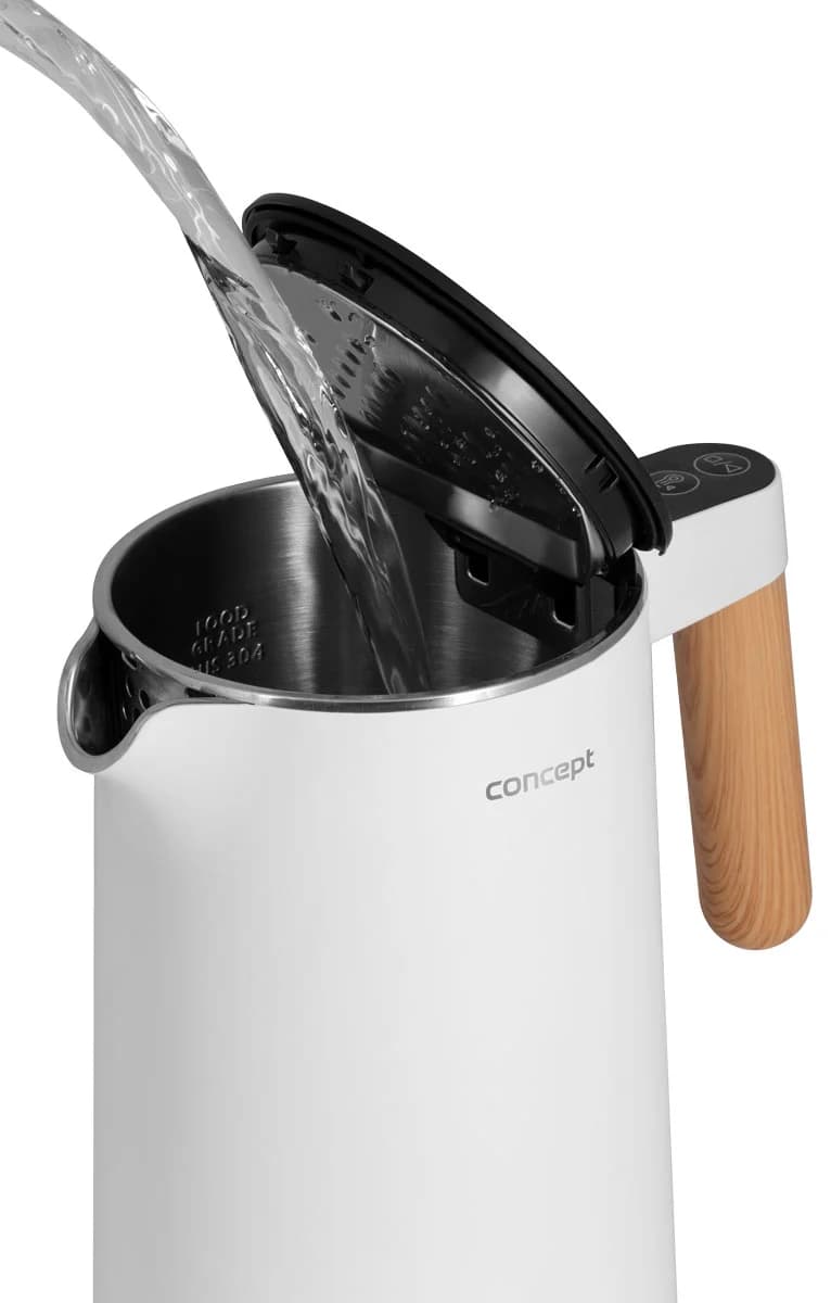 Concept Rychlovarná konvice s regulací teploty 1,5 l Salt a Pepper RK3300 - náhled 3