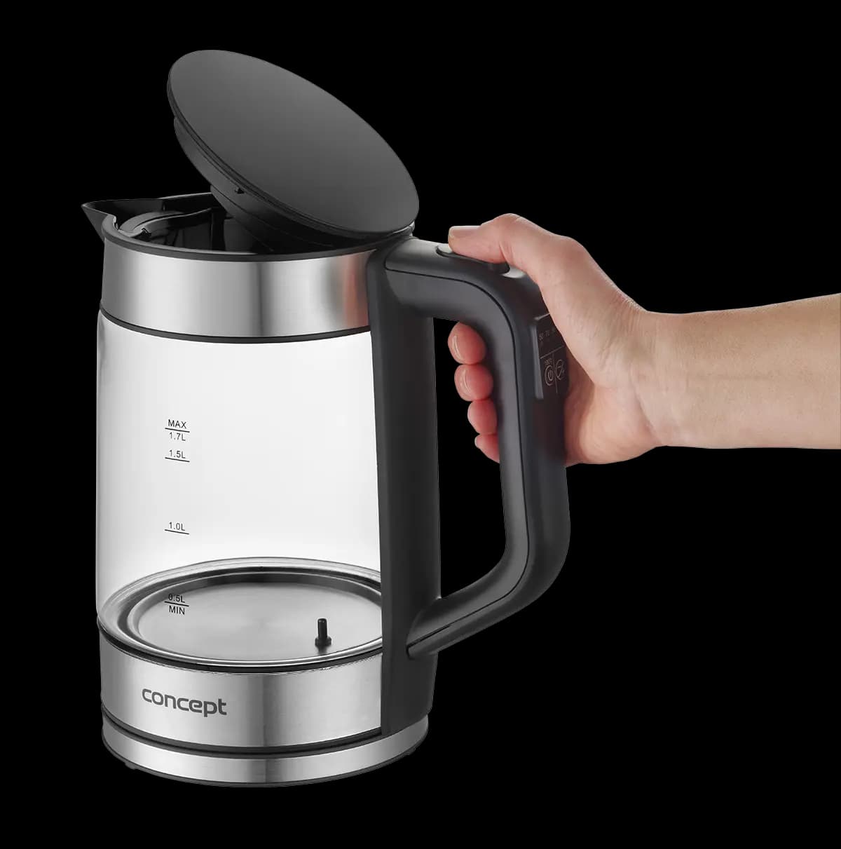 Concept Rychlovarná konvice s regulací teploty 1,7 l RK4067 - náhled 2