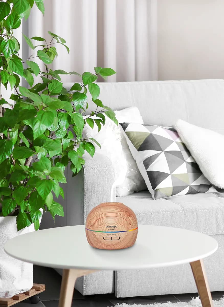 Concept Zvlhčovač vzduchu s aromadifuzérem Perfect Air 2v1 Wood ZV1005 - náhled 3