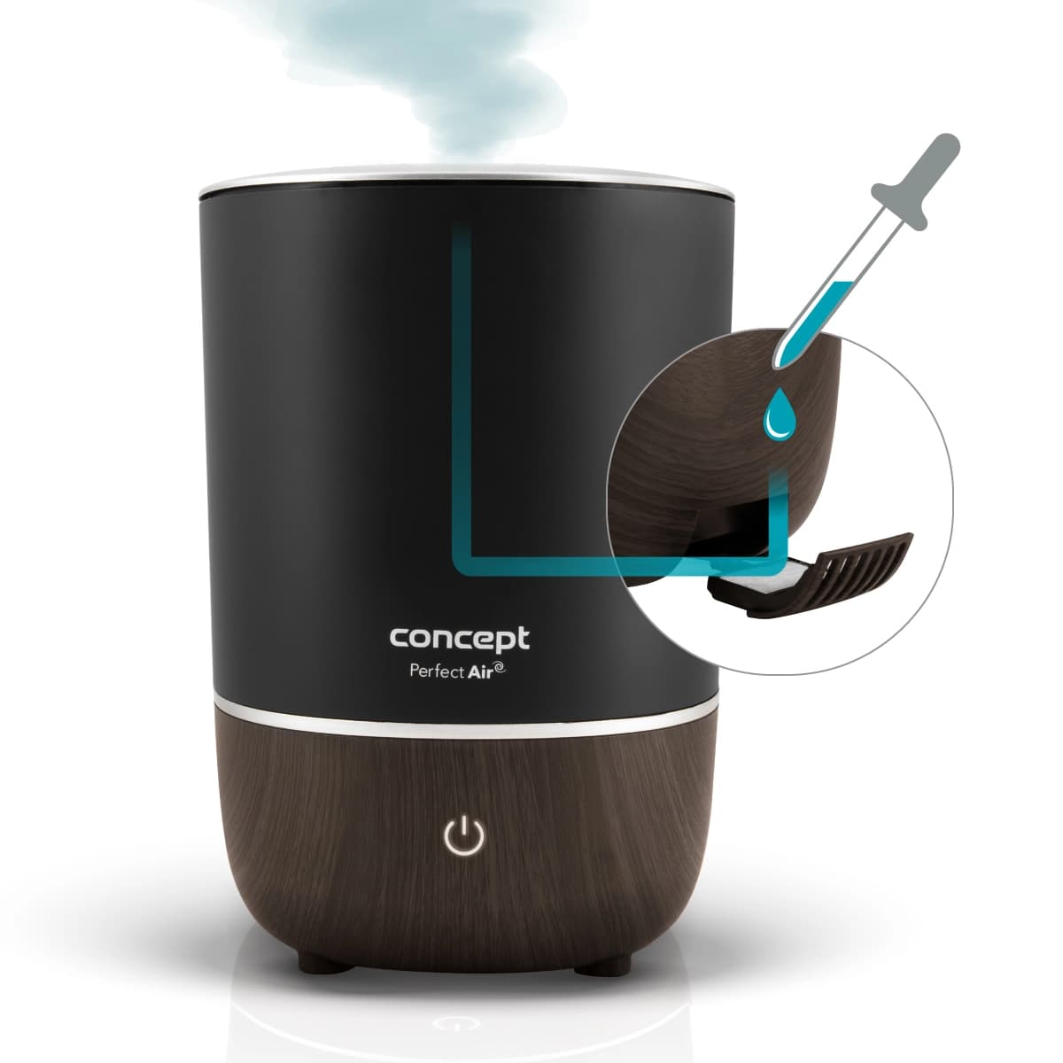 Concept Zvlhčovač vzduchu s aromadifuzérem Perfect Air 2v1 ZV1210 - náhled 3