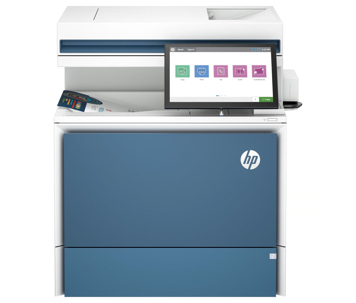 HP Color LaserJet Enterprise MFP 5800zf Flow (58R10A#B19)